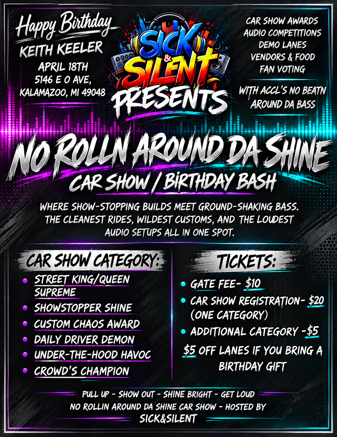 Published event poster